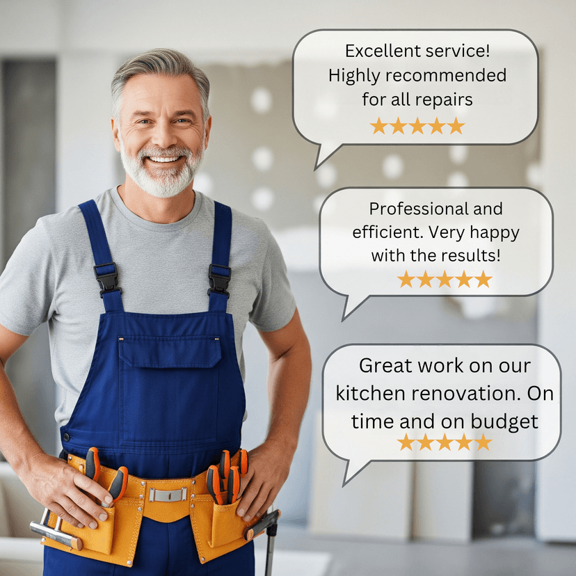 Contractor App Mockup